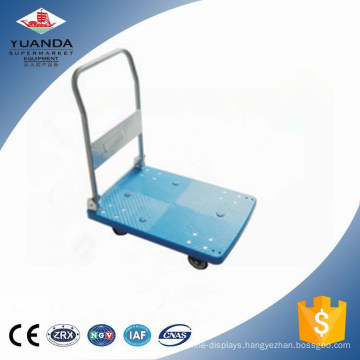 Top Quality Plastic Hand Cart, Cargo Trolley, Platform Hand Truck